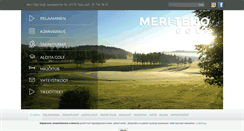 Desktop Screenshot of meriteijogolf.com